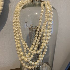 Beautiful J. Crew Multilayer Pearl Necklace